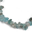 Bracciale in chips di Apatite - Motivazione, creatività e riequilibrio energetico - Clorophilla Shop