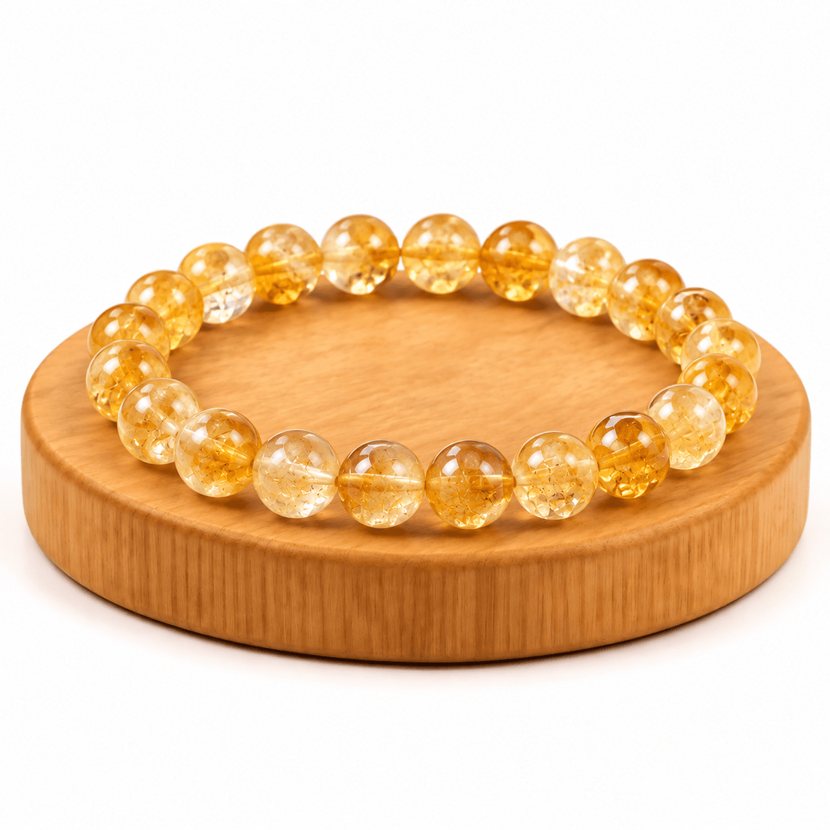 BRACCIALE IN CITRINO – Abbondanza e Prosperità - Clorophilla Shop