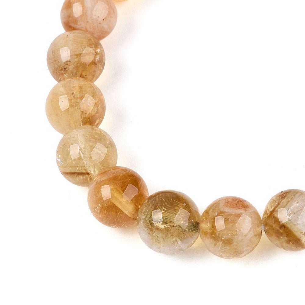 Bracciale in Citrino Naturale – Abbondanza e Prosperità - Clorophilla Shop