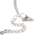 Bracciale in Lapislazzuli Naturale Sfaccettato con Catena in Acciaio Inossidabile - Clorophilla Shop