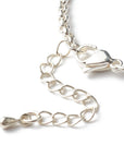 Bracciale in Pietra di Luna Naturale Sfaccettata con Catena in Acciaio Inossidabile - Clorophilla Shop