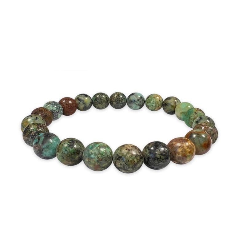 BRACCIALE IN TURCHESE AFRICANO - Cambiamento e crescita personale - Clorophilla Shop