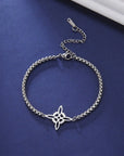 BRACCIALE NODO DELLA STREGA - Protezione, connessione ed energia ciclica - Clorophilla Shop