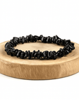 BRACCIALE SCAGLIE IN OSSIDIANA NERA - Scudo Energetico - Clorophilla Shop