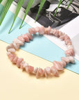 BRACCIALE SCAGLIE OPALE ROSA - serenità e armonia - Clorophilla Shop