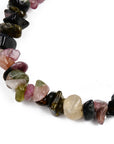 BRACCIALE SCAGLIE TORMALINA MULTICOLORE - Protezione energie negative - Clorophilla Shop