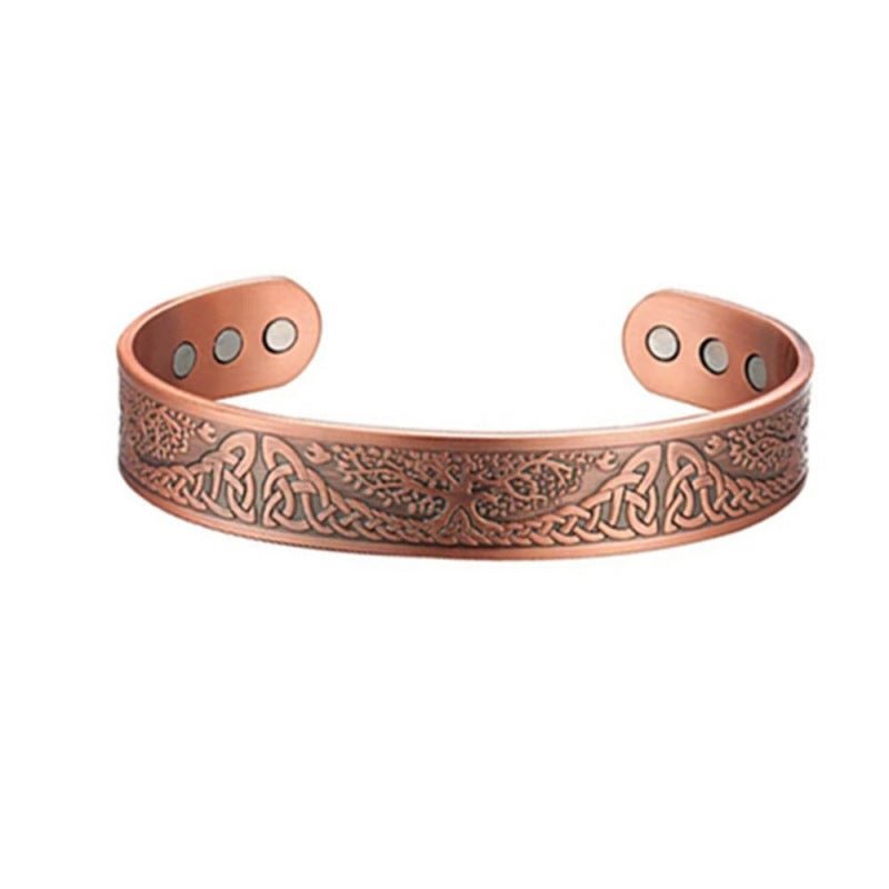 BRACCIALE TIBETANO IN RAME - Albero della vita - Clorophilla Shop