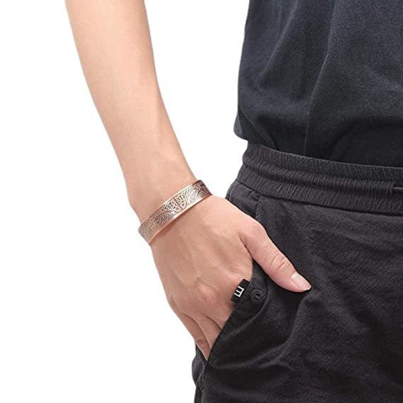 BRACCIALE TIBETANO IN RAME - Albero della vita - Clorophilla Shop