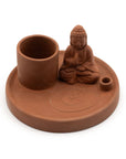 BRUCIAINCENSO BUDDHA MULTIUSO - Palo Santo, salvia bianca, incensi stick e coni - Clorophilla Shop