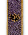 BRUCIAINCENSO FIORE DI LOTO - Ametista - Clorophilla Shop