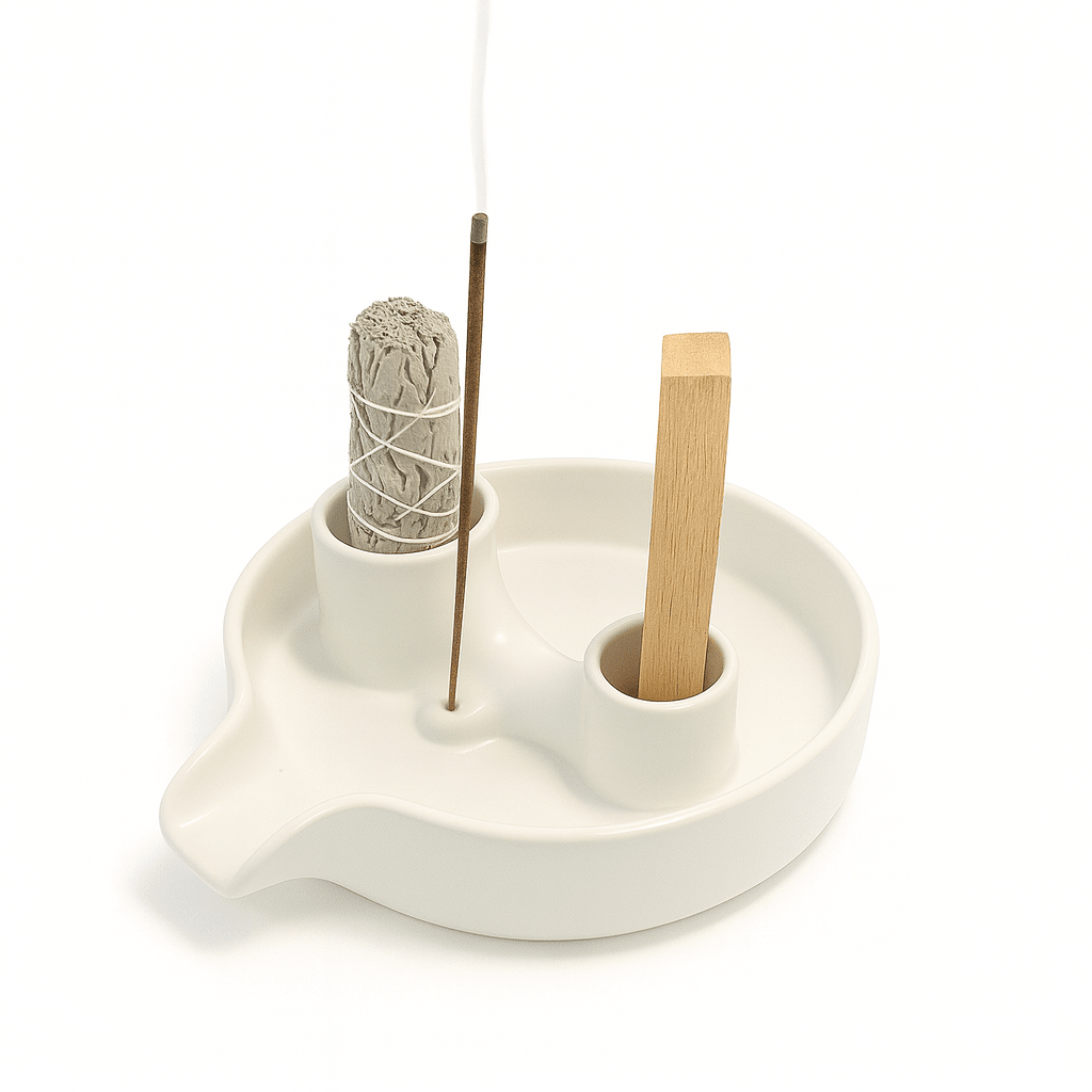Bruciaincenso multiuso - Palo Santo, salvia bianca e incensi stick - Clorophilla Shop