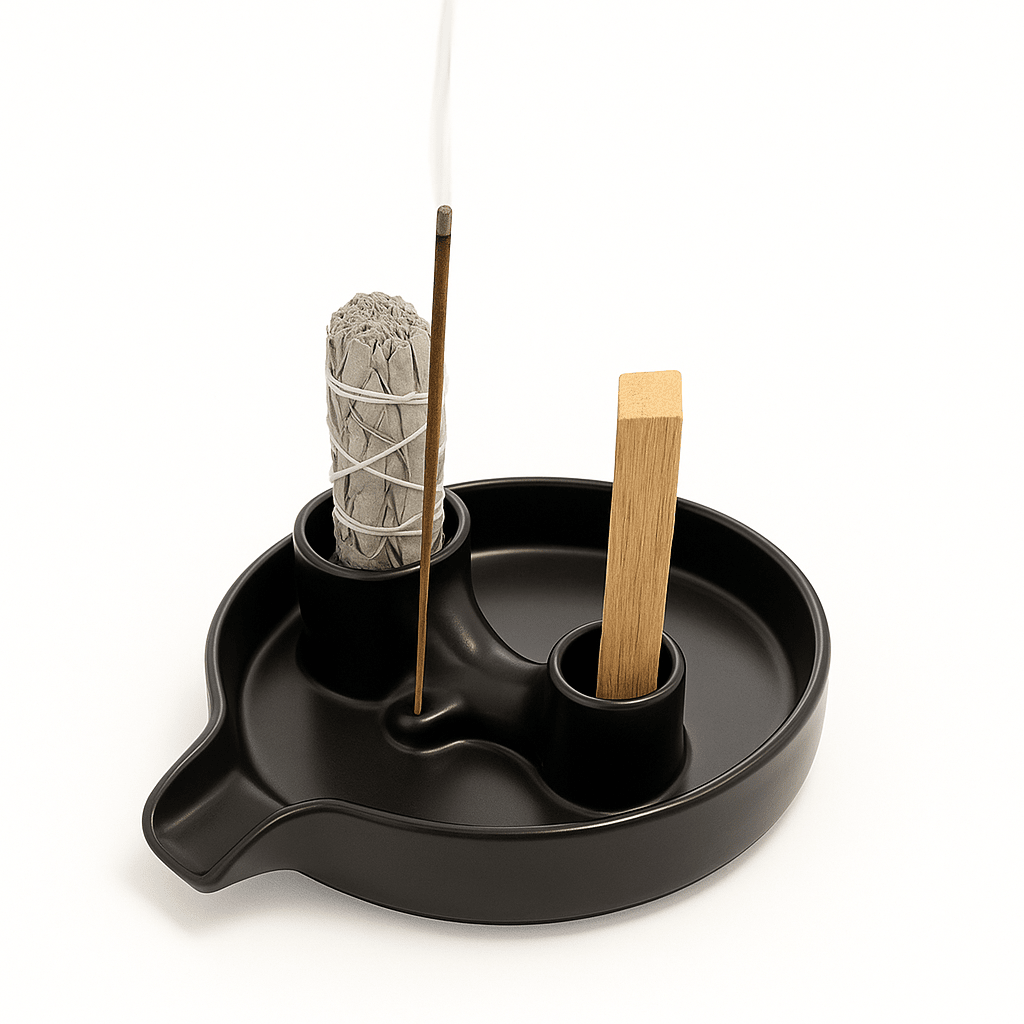 Bruciaincenso multiuso - Palo Santo, salvia bianca e incensi stick - Clorophilla Shop