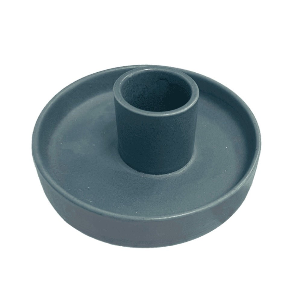 Bruciaincenso Palo Santo in ceramica - Colore blu - Clorophilla Shop