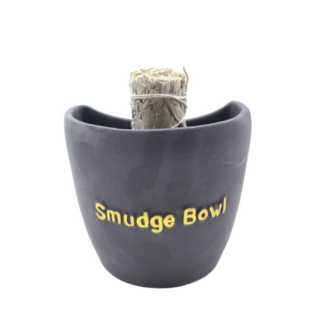 BRUCIAINCENSO SMUDGE, SALVIA BIANCA E PALO SANTO - Ciotola fumigazione - Clorophilla Shop