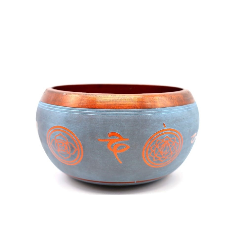CAMPANA TIBETANA 7 CHAKRA IN ALLUMINIO - 550g - Clorophilla Shop