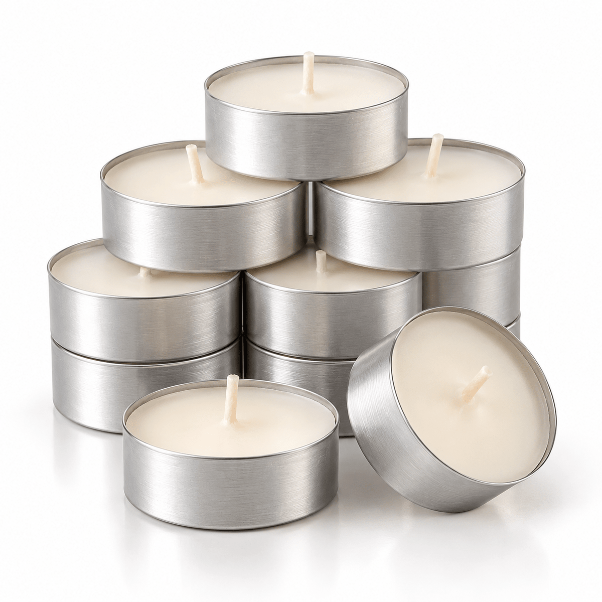 CANDELA LUMINO TEALIGHT - Confezione 10pz - Clorophilla Shop