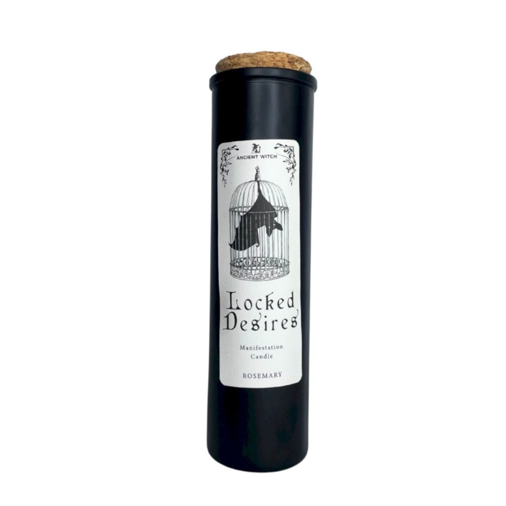 CANDELA PURIFICANTE DELLA STREGA ANTICA - Desideri repressi - Clorophilla Shop