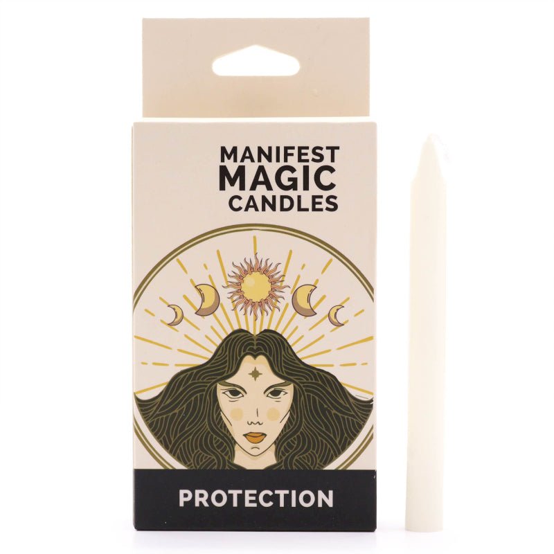CANDELE INCANTESIMO MANIFESTAZIONE - Protezione - Clorophilla Shop