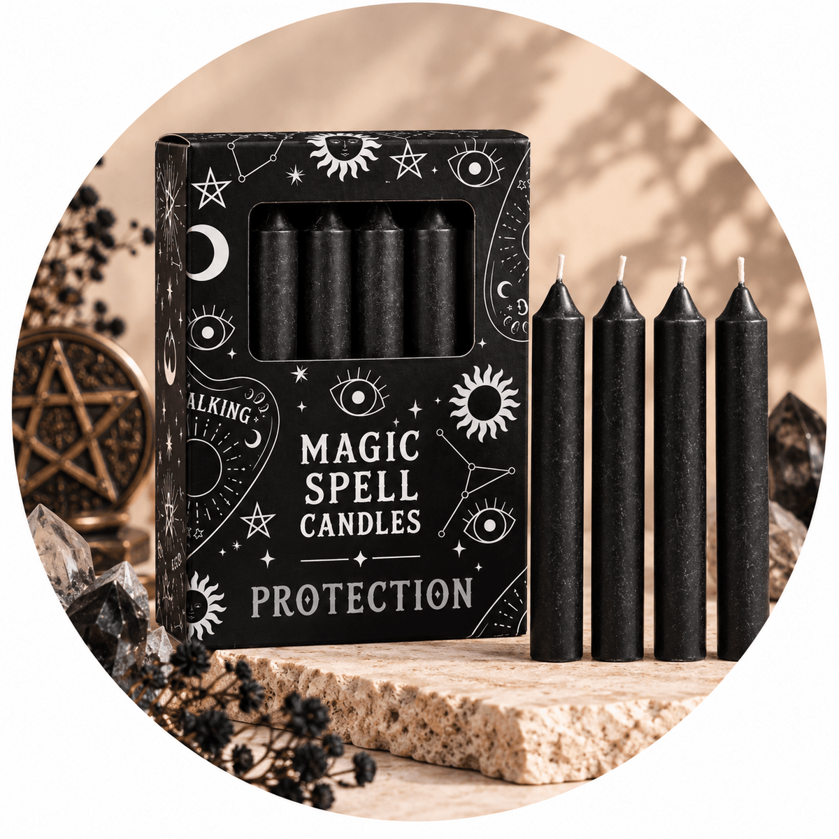 CANDELE MAGIC SPELL PROTECTION - Protezione - Clorophilla Shop