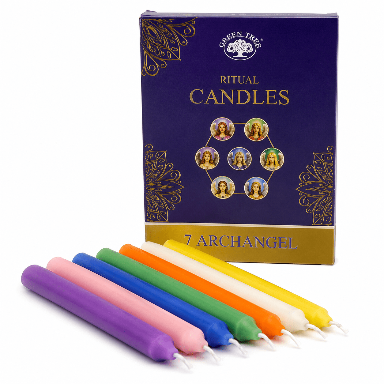 CANDELE RITUALI - 7 Arcangeli - Clorophilla Shop