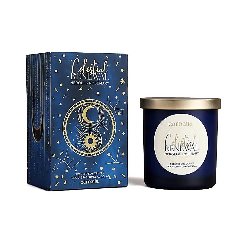CARNATIA STARRY SPELL CANDELA DI SOIA - Celestial Renewal (Neroli e Rosmarino) - Clorophilla Shop