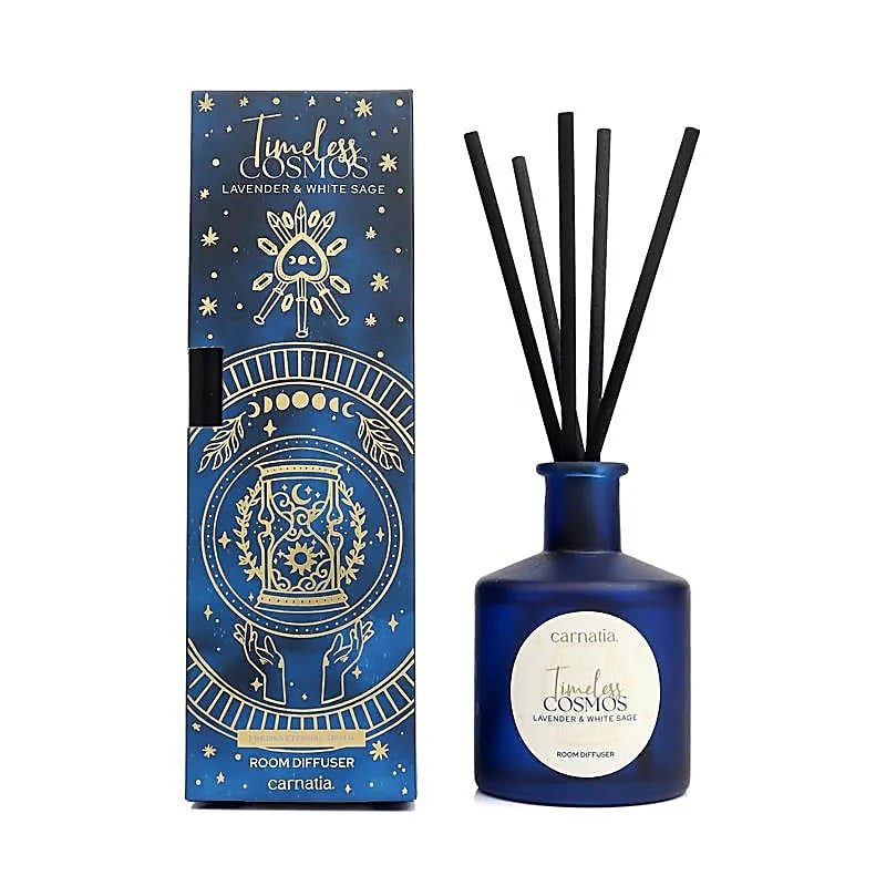 CARNATIA STARRY SPELL DIFFUSORE A BASTONCINI - Timeless Cosmos (Lavanda e Salvia bianca) - Clorophilla Shop