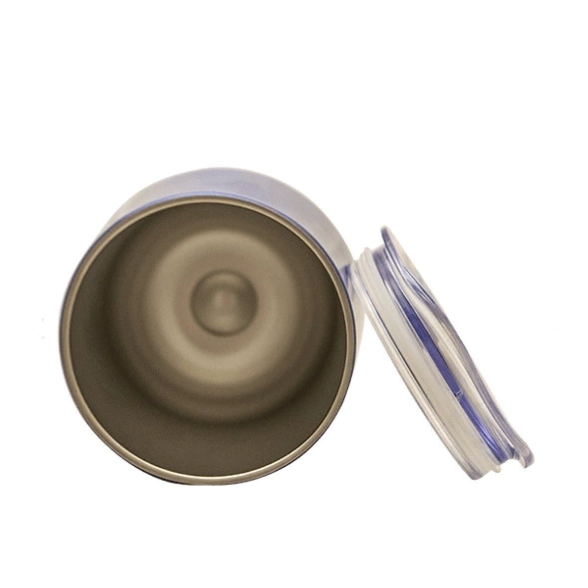 Cebador TermoLid in acciaio inox con coperchio - Coppa per Yerba Mate - Clorophilla Shop