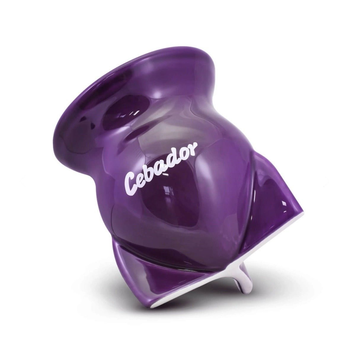 CEBADOR TORPEDO MATE IN CERAMICA - Viola - Clorophilla Shop