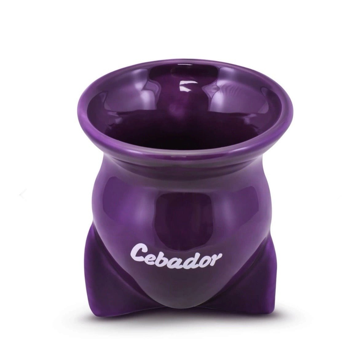 CEBADOR TORPEDO MATE IN CERAMICA - Viola - Clorophilla Shop