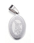 CIONDOLO ARCANGELO MICHELE IN ACCIAIO INOX - Protezione - Clorophilla Shop