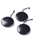CIONDOLO CERCHIO IN SHUNGITE - Protezione, radicamento e purificazione - Clorophilla Shop