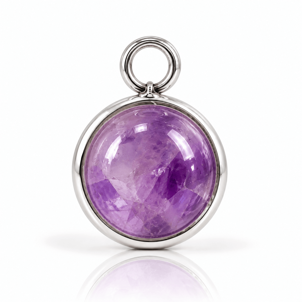 CIONDOLO ELEMENT IN AMETISTA - Serenità e chiarezza - Clorophilla Shop