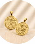 CIONDOLO ESAGRAMMA DI SALOMONE PLACCATO ORO 18k – Amuleto Protettivo - Clorophilla Shop