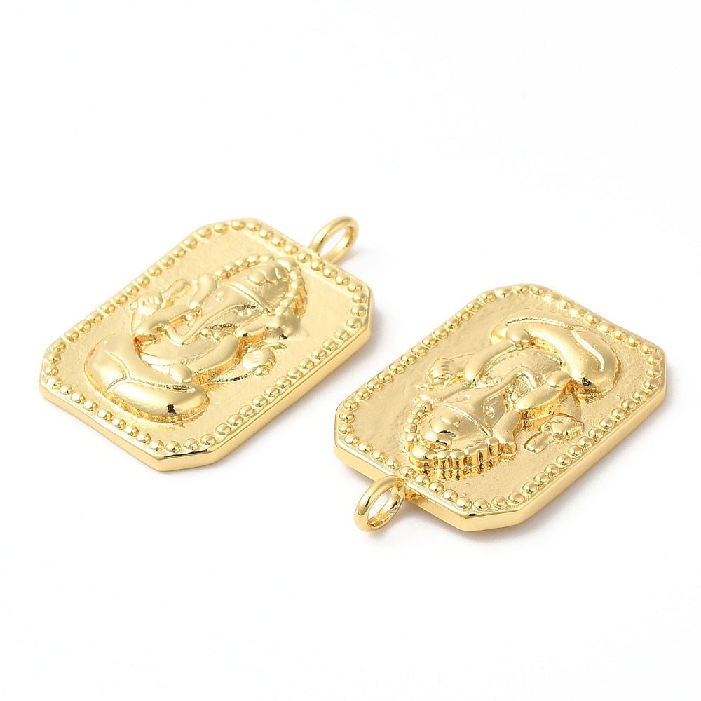 CIONDOLO GANESH OTTAGONALE – Prosperità, saggezza e fortuna - Clorophilla Shop