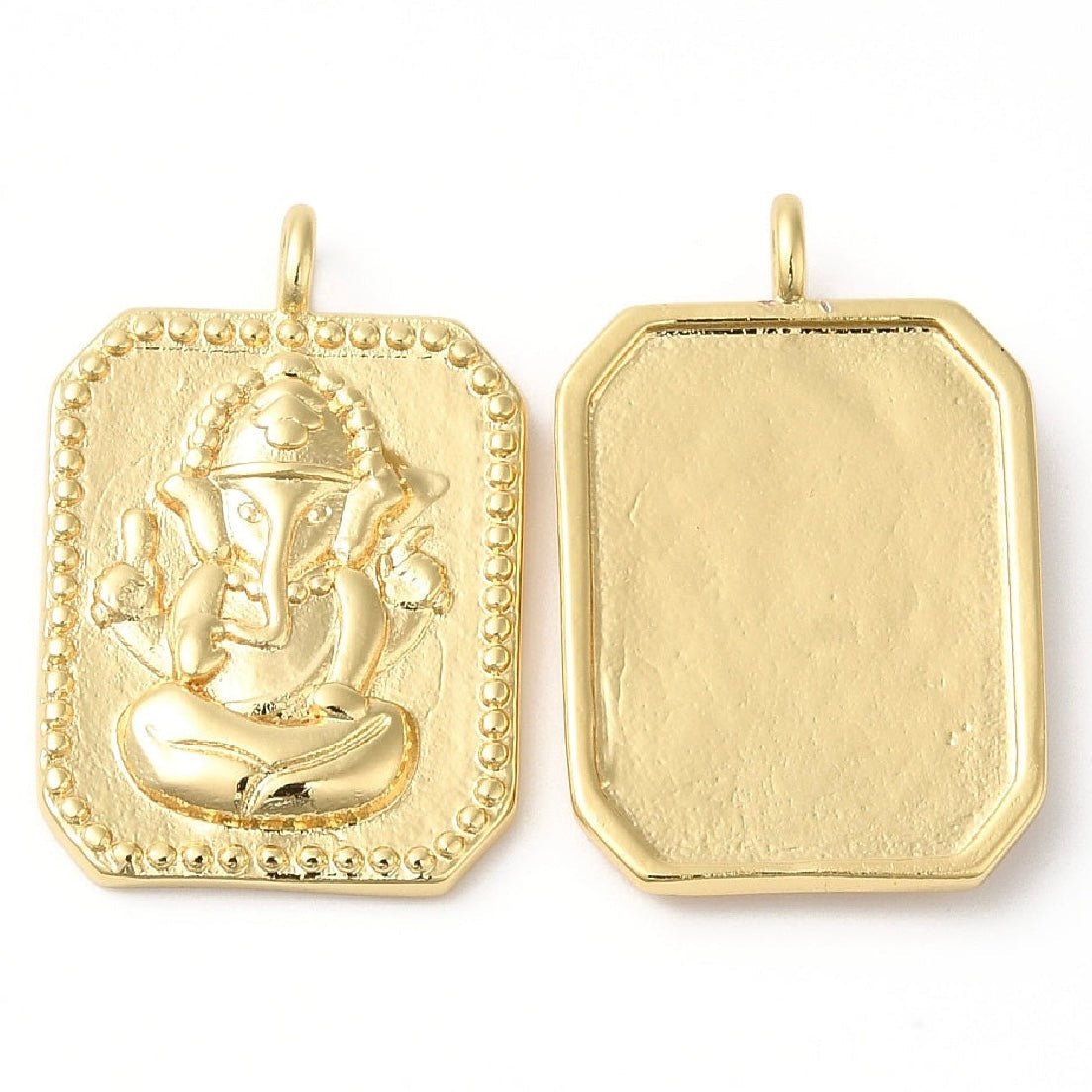 CIONDOLO GANESH OTTAGONALE – Prosperità, saggezza e fortuna - Clorophilla Shop