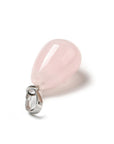 CIONDOLO GOCCIA IN QUARZO ROSA - Amore e armonia - Clorophilla Shop