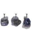 CIONDOLO IN IOLITE (ZAFFIRO D'ACQUA) GREZZA - Intuizione, chiarezza mentale e crescita personale - Clorophilla Shop