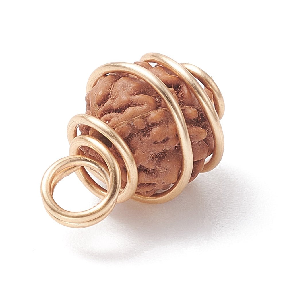 CIONDOLO IN RUDRAKSHA - Protezione, connessione interiore e crescita spirituale - Clorophilla Shop