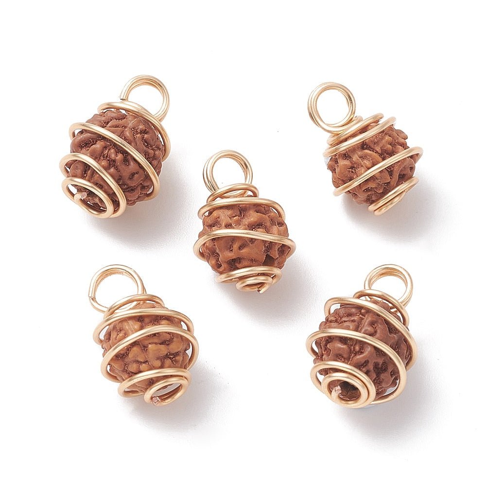 CIONDOLO IN RUDRAKSHA - Protezione, connessione interiore e crescita spirituale - Clorophilla Shop