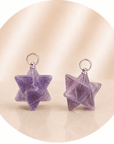 CIONDOLO MERKABA IN AMETISTA - Calma e rilassamento - Clorophilla Shop