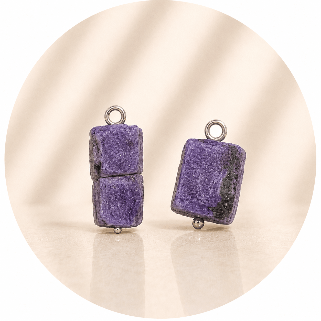 CIONDOLO MINI IN CHAORITE GREZZA – Trasformazione, forza interiore e serenità - Clorophilla Shop
