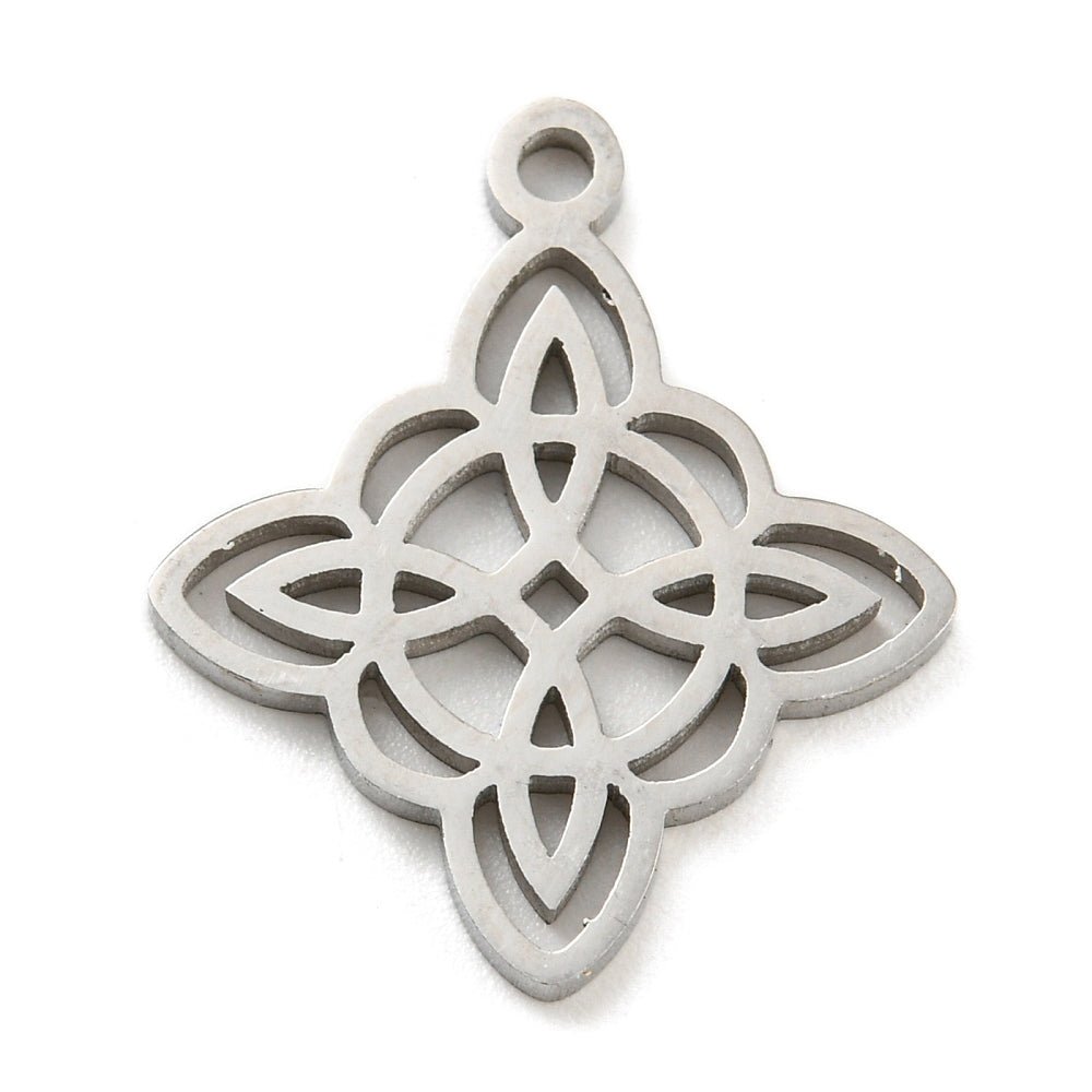 CIONDOLO NODO DELLA STREGA - Protezione dalle energie negative - Clorophilla Shop