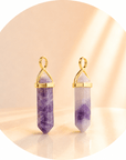 CIONDOLO PRISMA IN CHAROITE - Trasformazione, forza interiore e crescita personale - Clorophilla Shop