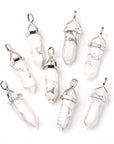 CIONDOLO PRISMA IN HOWLITE - Calma, pazienza e rilassamento - Clorophilla Shop