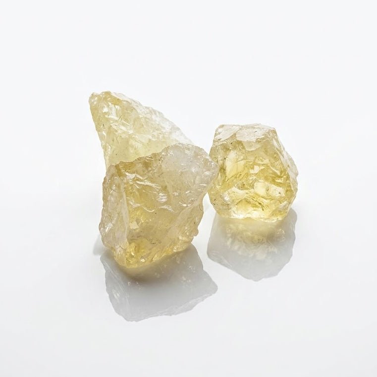 Citrino Naturale Grezzo Origine Brasile - Pietra da 4-6cm - Clorophilla Shop