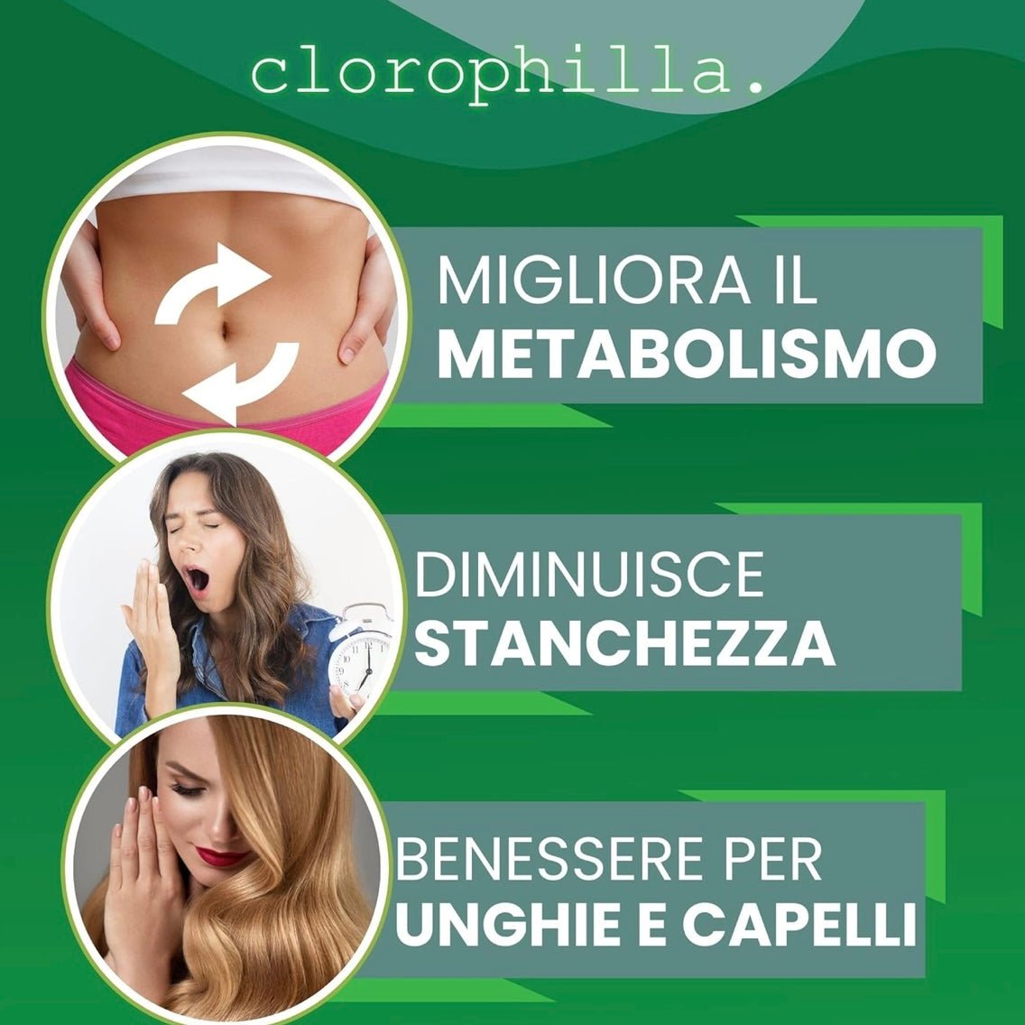 Clorophilla Spirulina Bio in compresse - Integratore dimagrimento, stanchezza e difese immunitarie - Clorophilla Shop