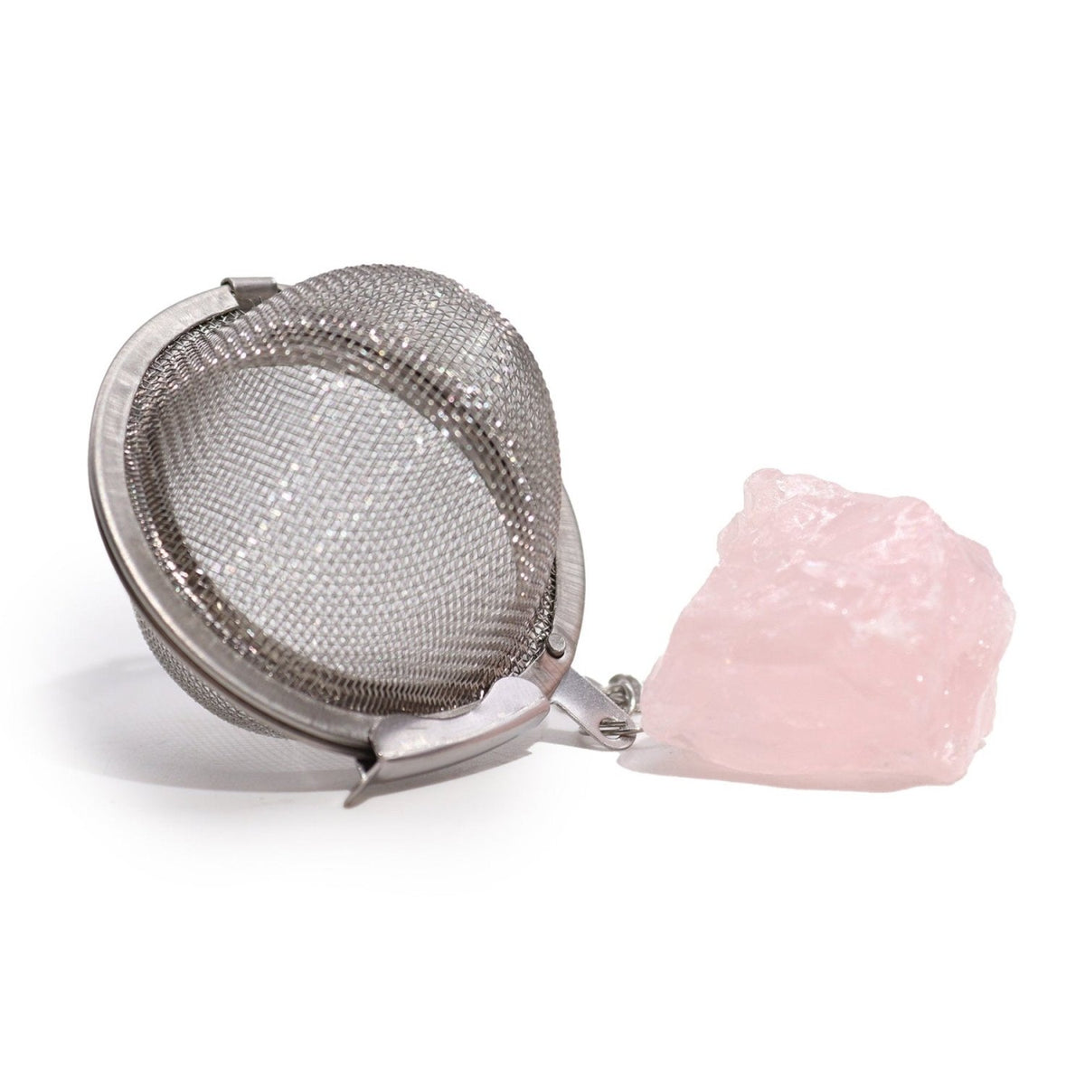COLINO INFUSORE TISANA CON PIETRA GREZZA - Quarzo rosa - Clorophilla Shop
