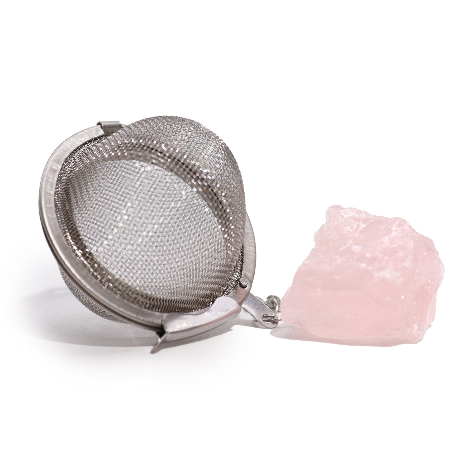 COLINO INFUSORE TISANA CON PIETRA GREZZA - Quarzo rosa - Clorophilla Shop