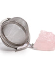 COLINO INFUSORE TISANA CON PIETRA GREZZA - Quarzo rosa - Clorophilla Shop