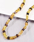 COLLANA IN AMBRA naturale 50cm - Talismano di protezione - Clorophilla Shop